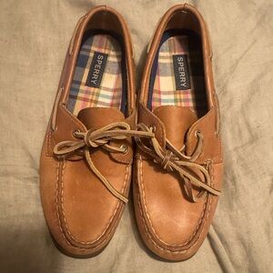 Sperry Women's Brown Leather Boat Shoes